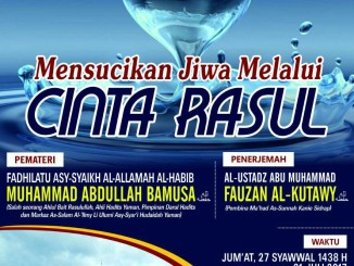 Mensucikan jiwa melalui cinta Rasul